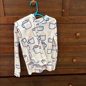 Cat & Jack White cocoa print pajamas
